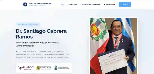 Dr. Santiago Cabrera Ramos